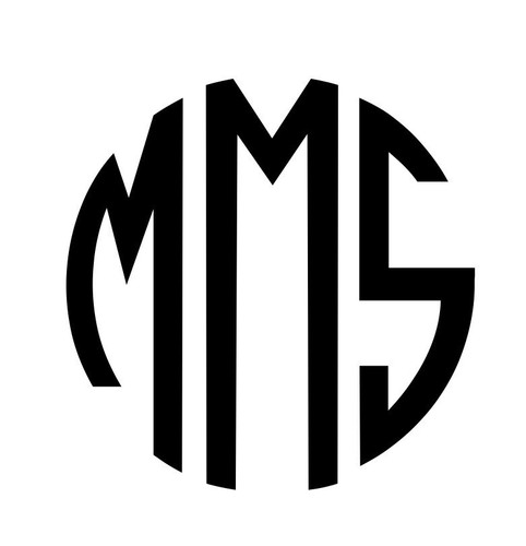Custom monogram decal with - custom,