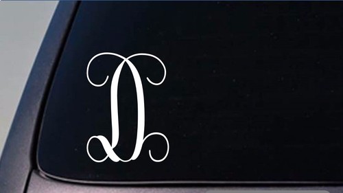 Monogram vine initial i349 - d,